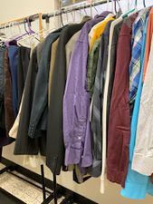 Clothes at the Catamount Care Closet
